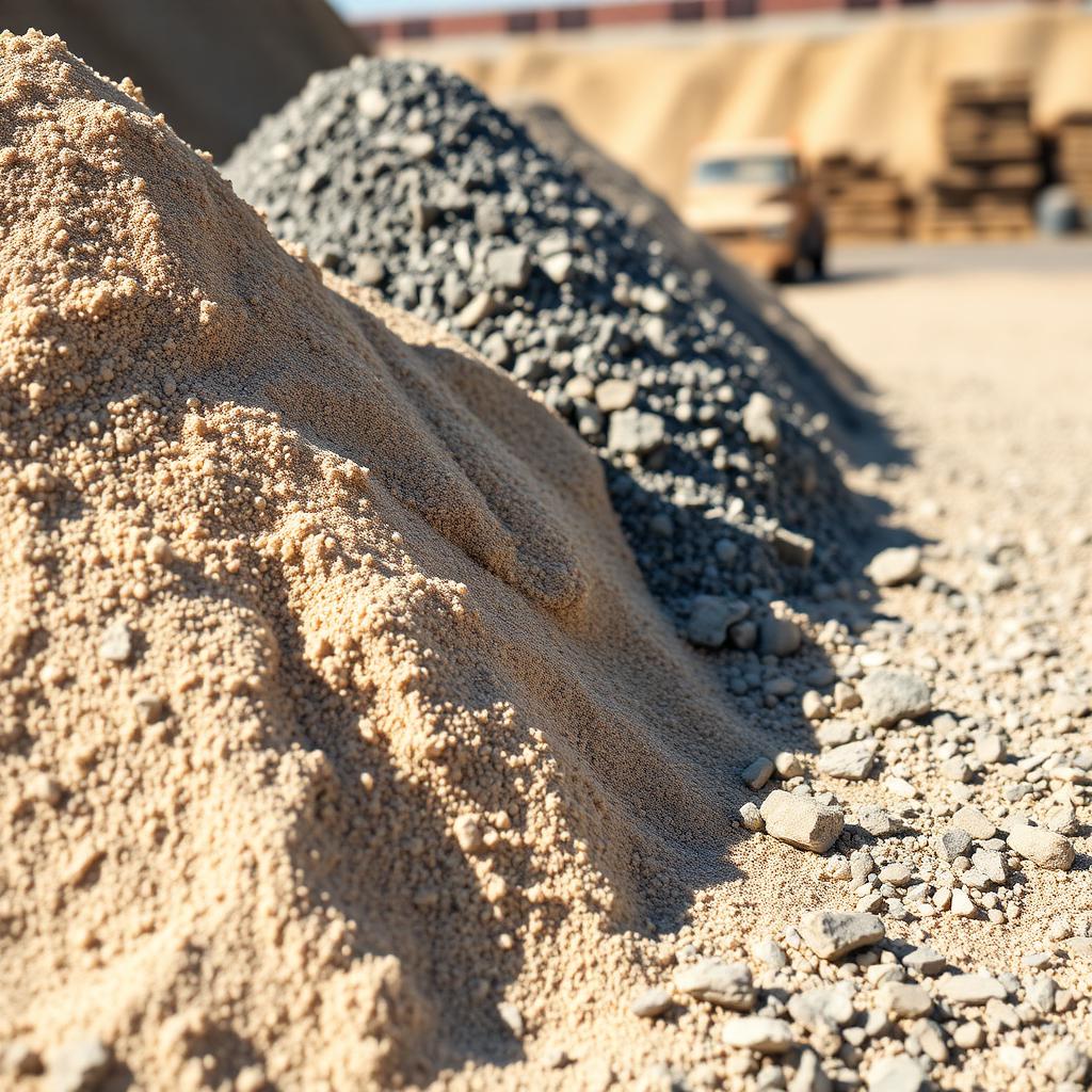 Areia, Pedra e Brita